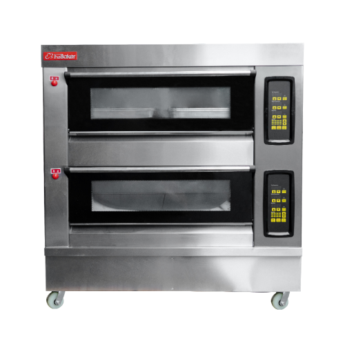 GAS DIGITAL OVEN: GAS D2/4P S/S